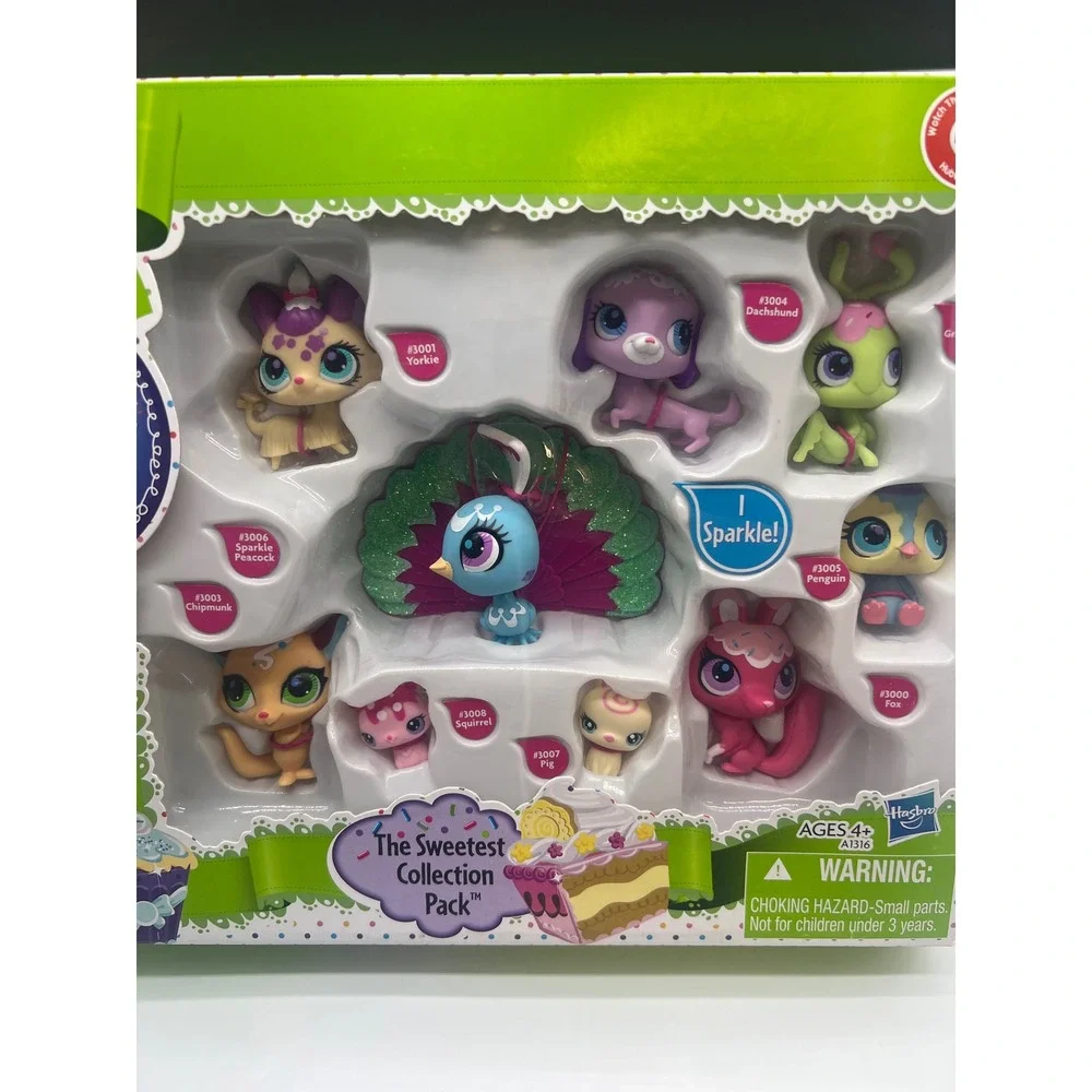 Littlest Pet Shop Hasbro 2012 The Sweetest Collection Pack #3000-3008